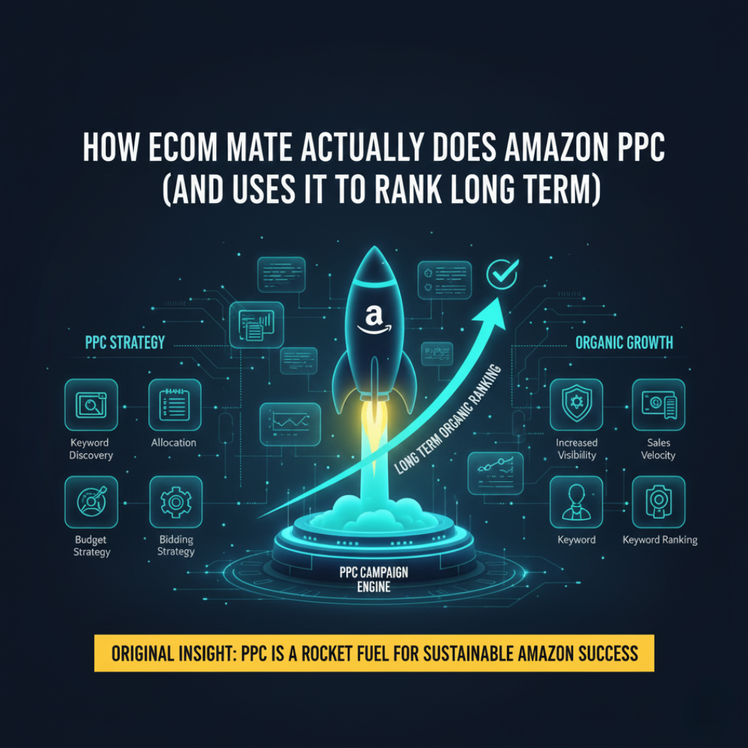 How Ecom Mate Actually Does Amazon PPC (And Uses It to Rank For Long Term Success)