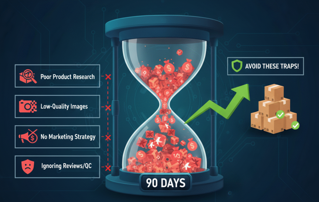 The Biggest Private Label Mistakes New Sellers Make in Their First 90 Days