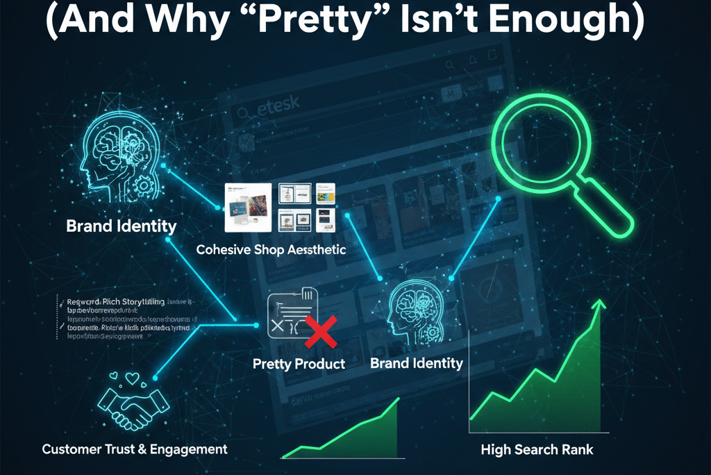 How Branding Impacts Etsy Search Visibility (And Why “Pretty” Isn’t Enough)