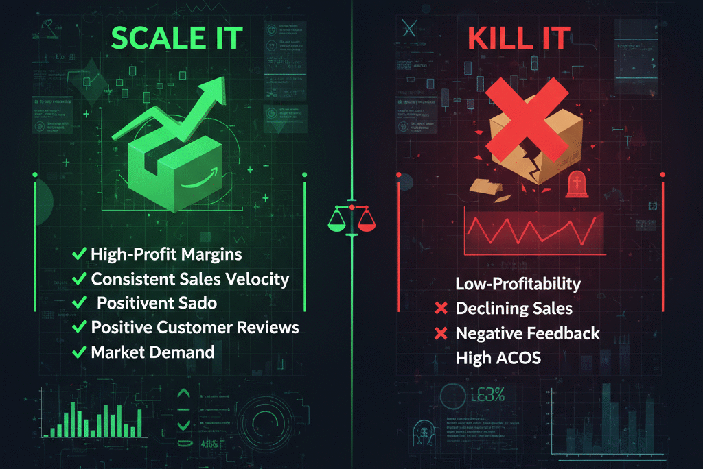 When to Scale an Amazon Product — and When to Kill It