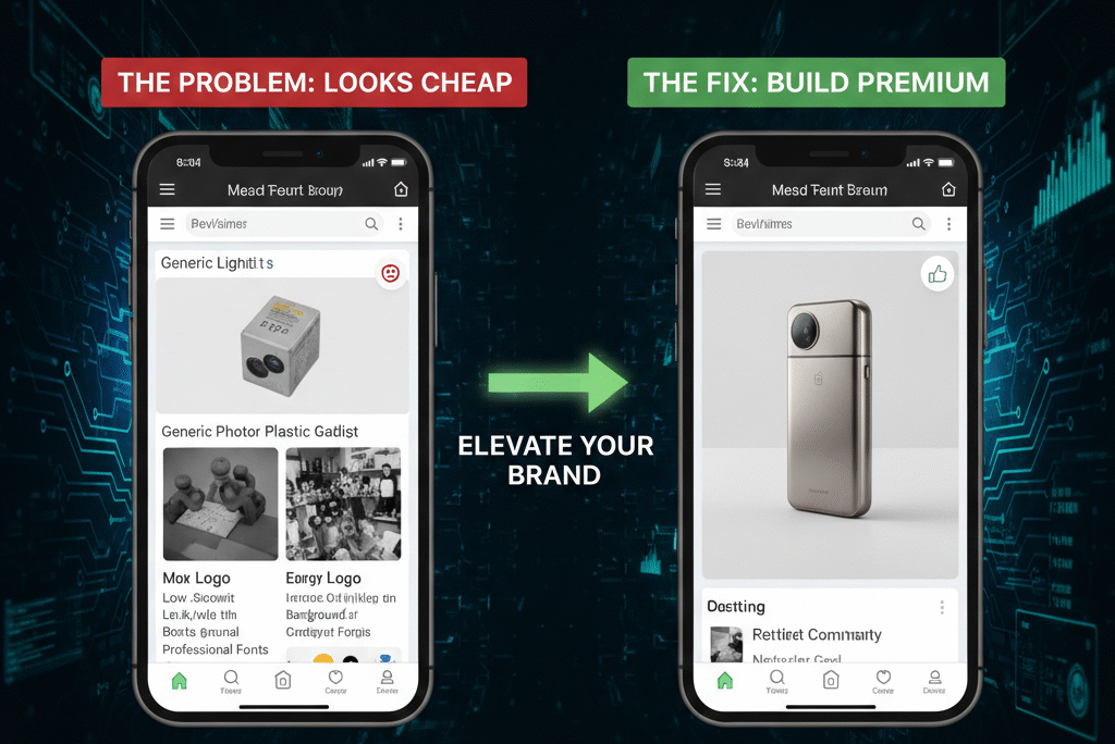 Why Most Ecom Brands Look Cheap (And How to Fix It)