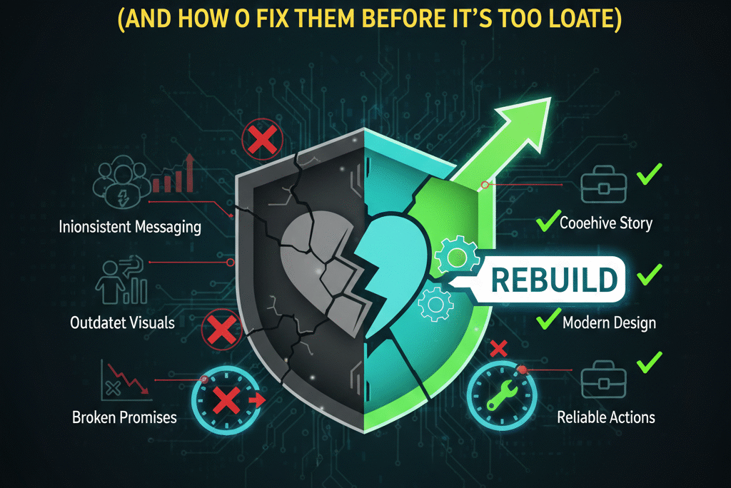 Brand Identity Mistakes That Kill Customer Trust (And How to Fix Them Before It’s Too Late)