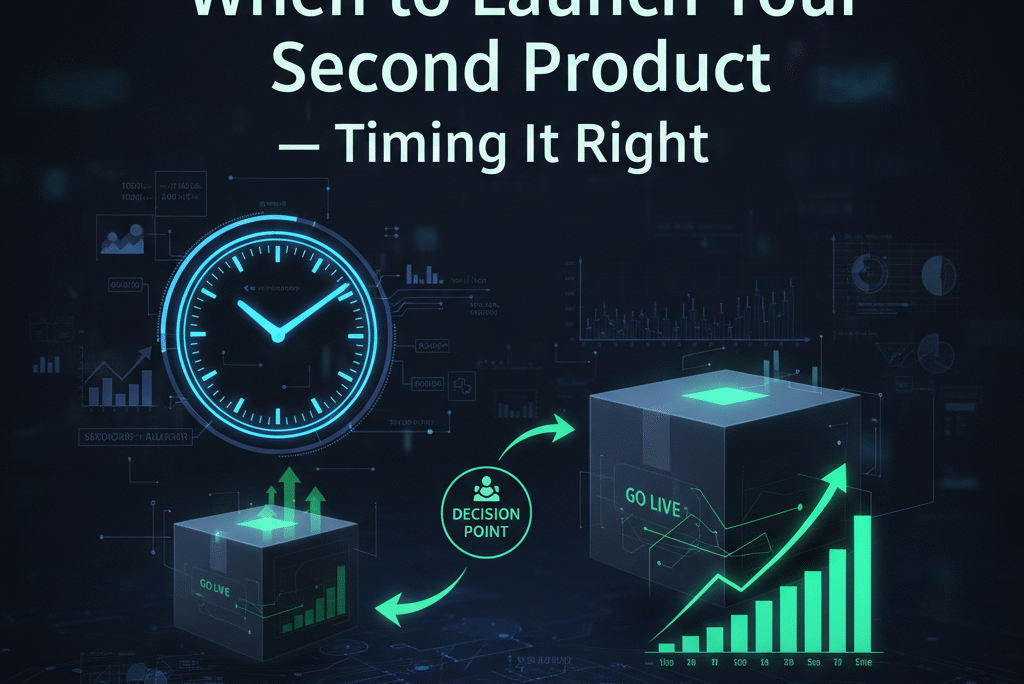 When to Launch Your Second Product — Timing It Right
