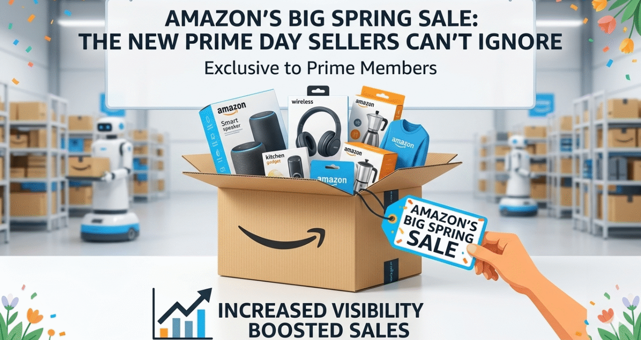 Amazon’s Big Spring Sale: The New Prime Day Sellers Can’t Ignore
