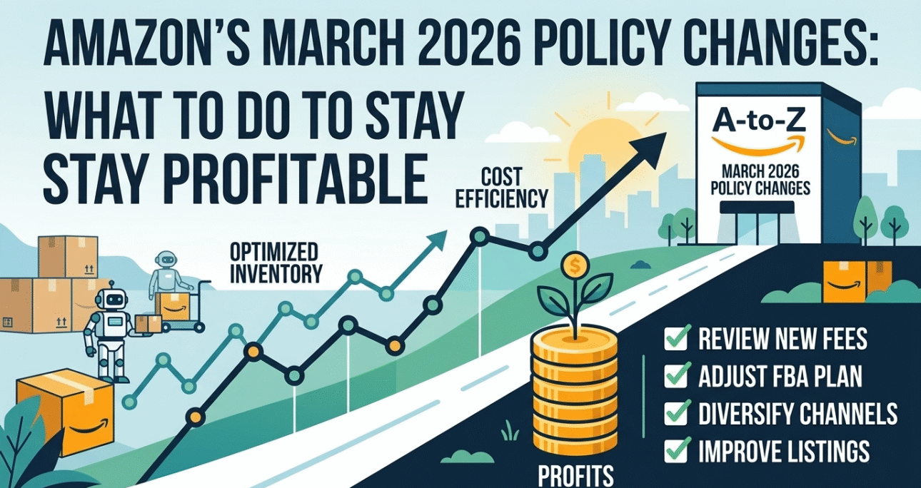 Amazon Updates March 2026: Major Policy Changes Sellers Shouldn’t Ignore