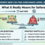 Amazon’s New 3.5% FBA Surcharge (April 2026): What It Really Means for Sellers