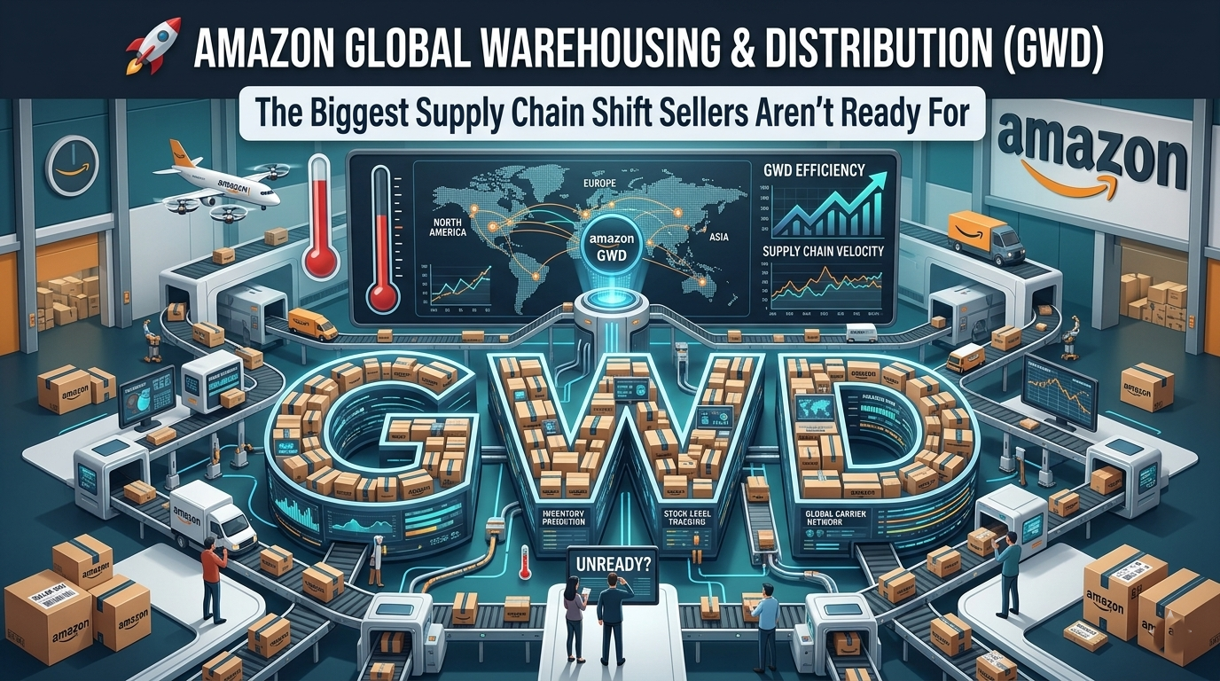 🚀 Amazon Global Warehousing & Distribution (GWD): The Biggest Supply Chain Shift Sellers Aren’t Ready For