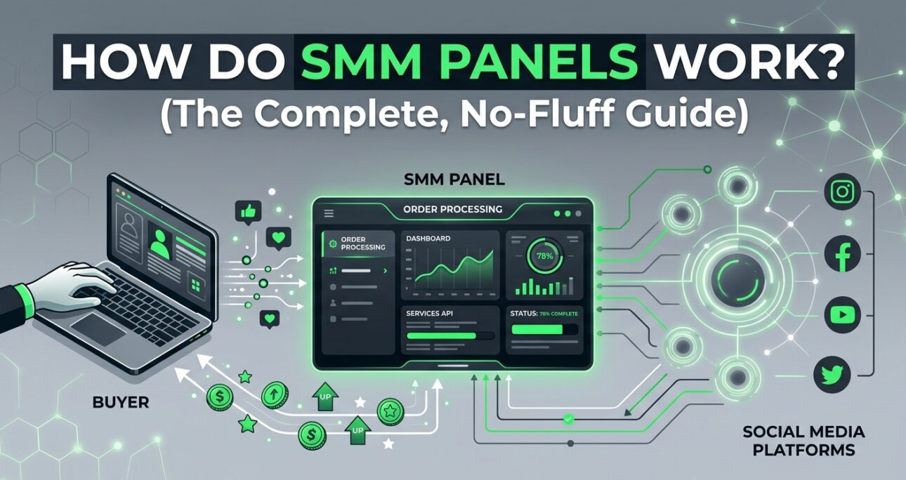 How Do SMM Panels Work? (The Complete, No-Fluff Guide)