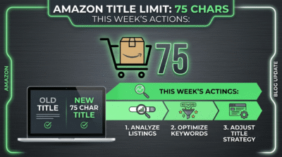 Amazon Cut Your Title to 75 Characters. Here’s What To Do About It This Week